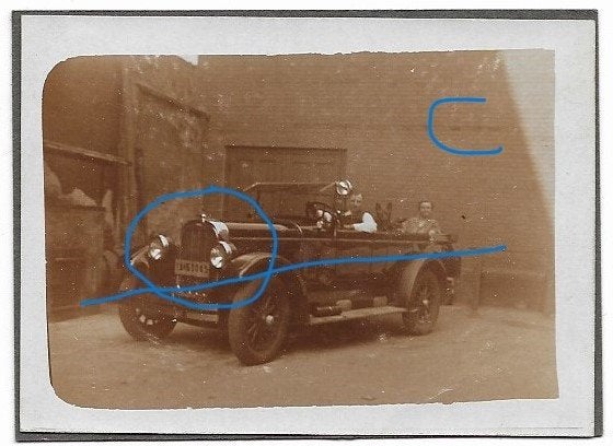 Lincoln auto amerikaans foto, Verzenden, Foto, Zo goed als nieuw, Voor 1940