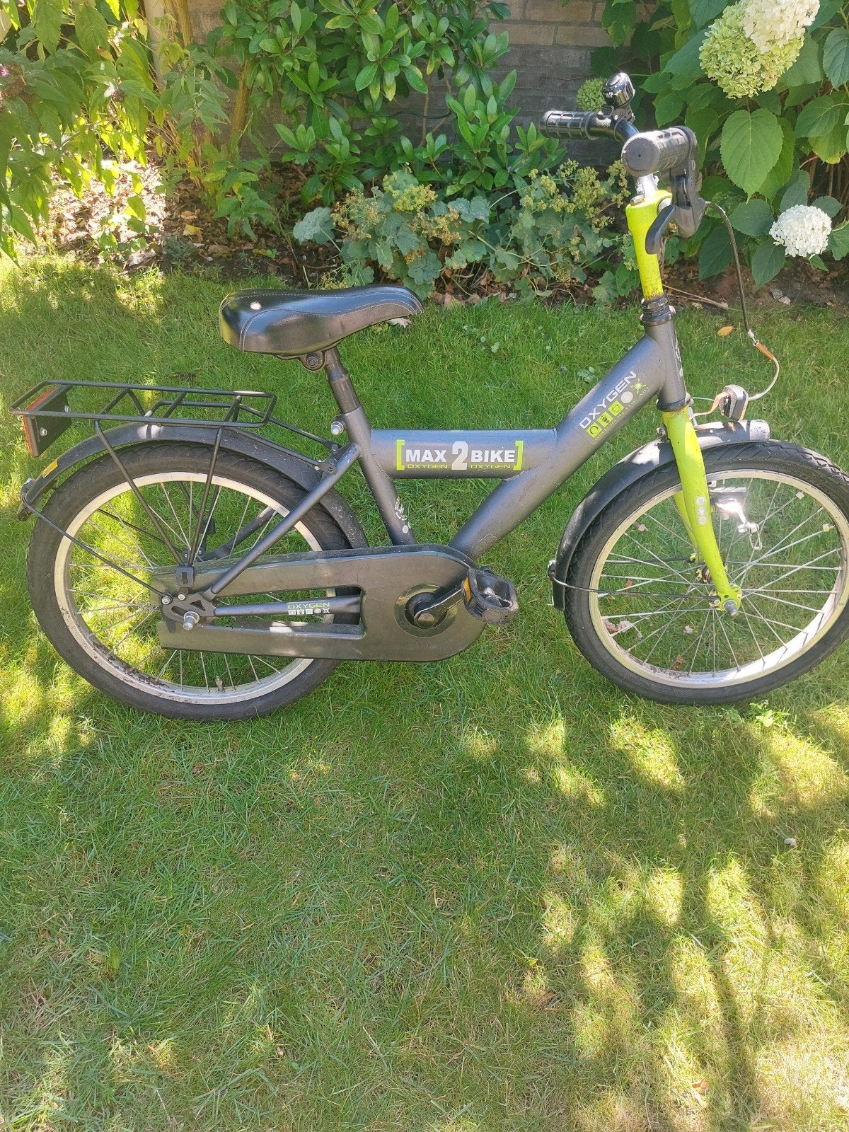 Max 2 Bike kinderfiets 20 inch, Fietsen en Brommers, Ophalen, Gebruikt, Velgrem, Max 2 Bike