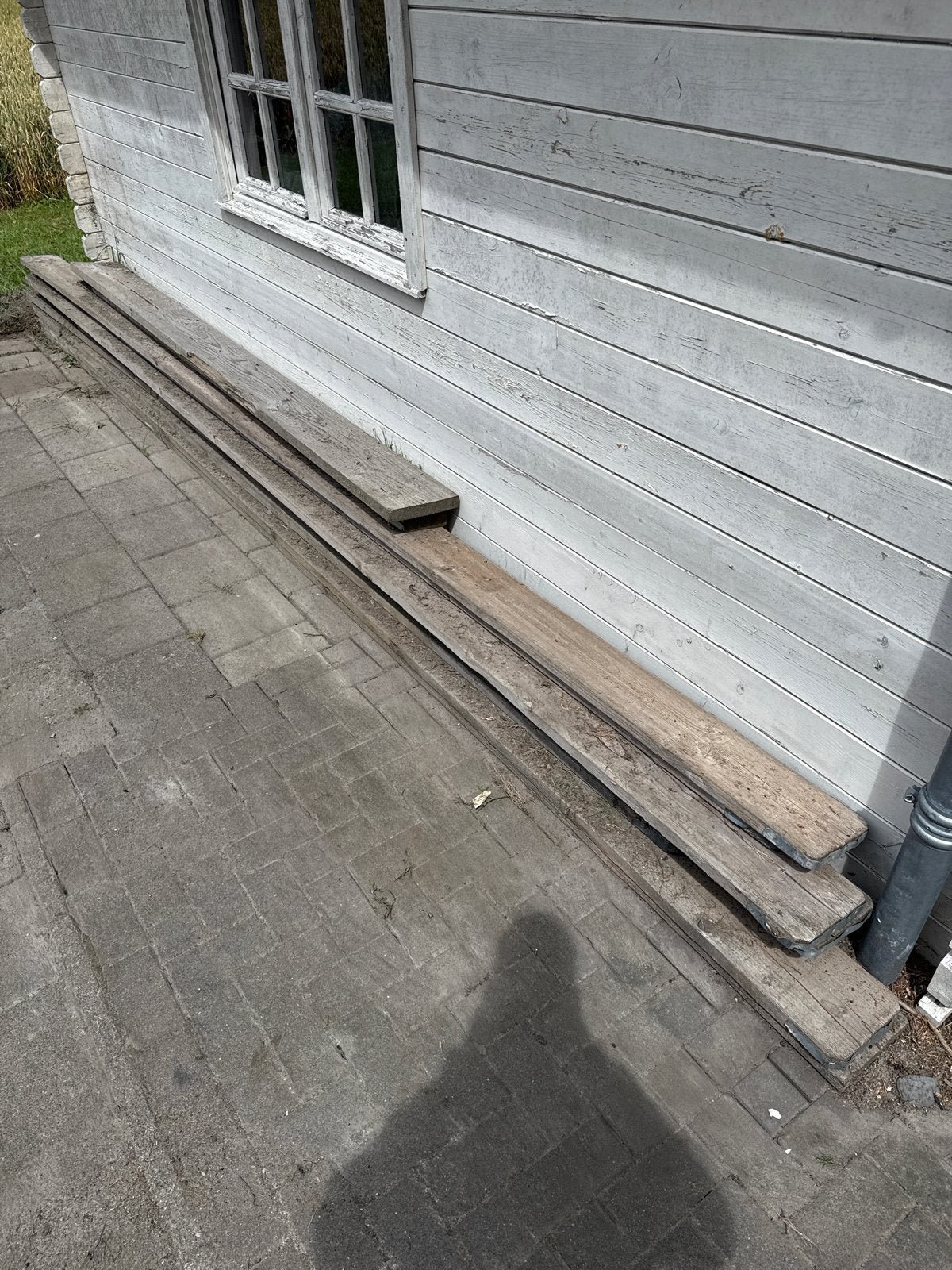 6x Steigerplanken - Gebruikt, Gebruikt, 25 tot 50 mm, Ophalen of Verzenden, 250 tot 300 cm