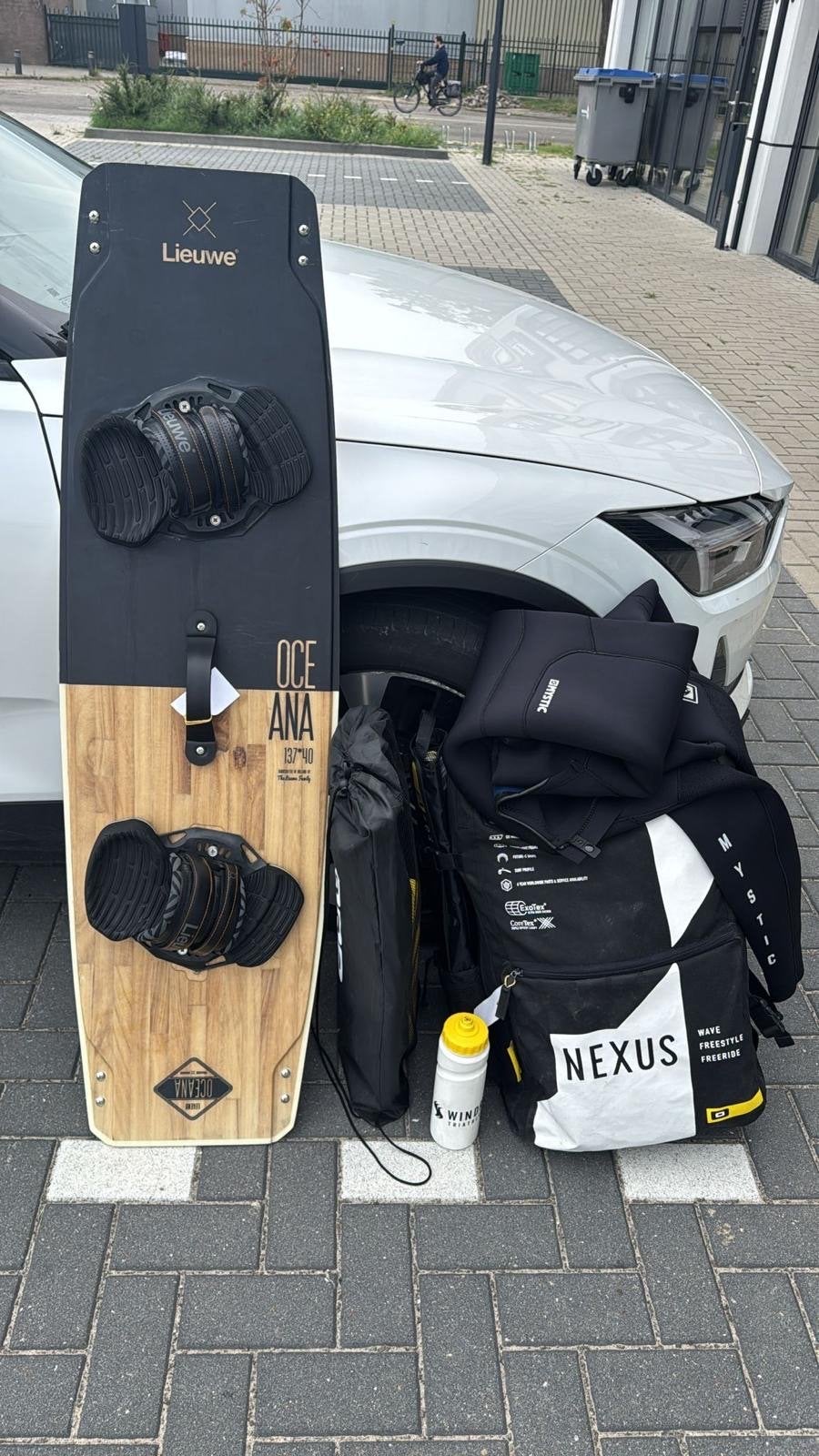 Lieuwe Oceana, Core Nexus 2 & Sensor 3S Bar, Core Pump, Twintip, Ophalen of Verzenden, Zo goed als nieuw, Kiteboard