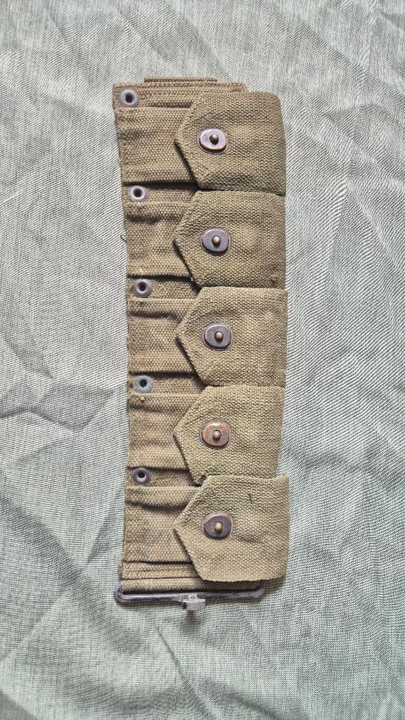 US ww2 garand belt deel, Ophalen of Verzenden, Nederland, Boek of Tijdschrift