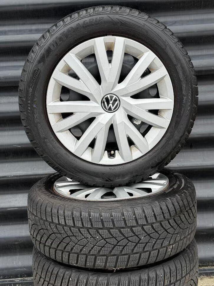 16” Orig Staal VW Caddy Golf 7 8 GTI GTD velgen Winterbanden, Ophalen, Gebruikt, 16 inch, Banden en Velgen