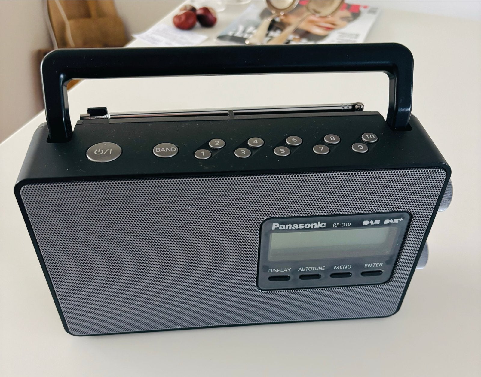 Panasonic RF-D10 DAB+ FM Radio - Draagbaar en Compact, Ophalen, Zo goed als nieuw, Radio