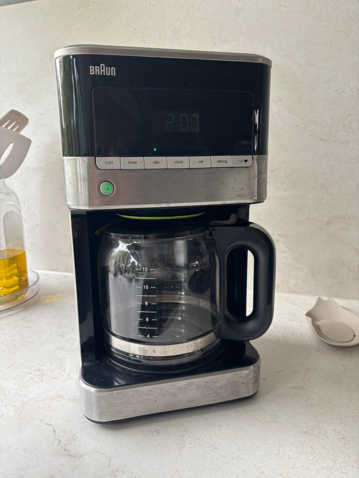 Koffieapparaat (filter) van Braun, 10 kopjes of meer, Ophalen of Verzenden, Koffiemachine, Gemalen koffie