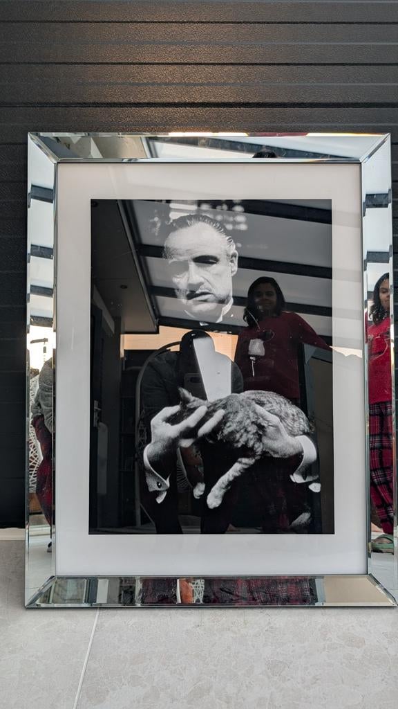 Eric Kuster stijl spiegellijsten met foto's, Ophalen of Verzenden