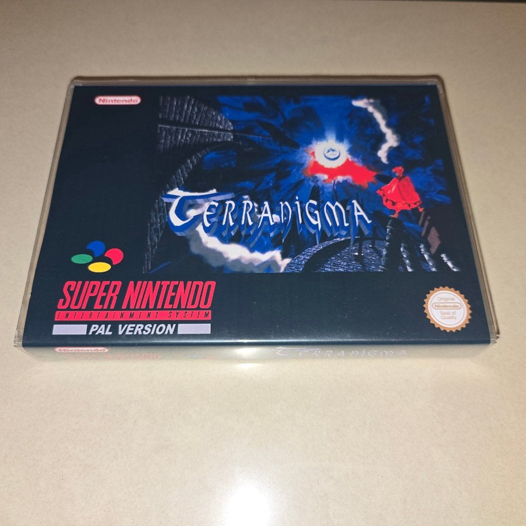 Terranigma SNES Game Case, Spelcomputers en Games, Avontuur en Actie, Verzenden, 1 speler, Zo goed als nieuw