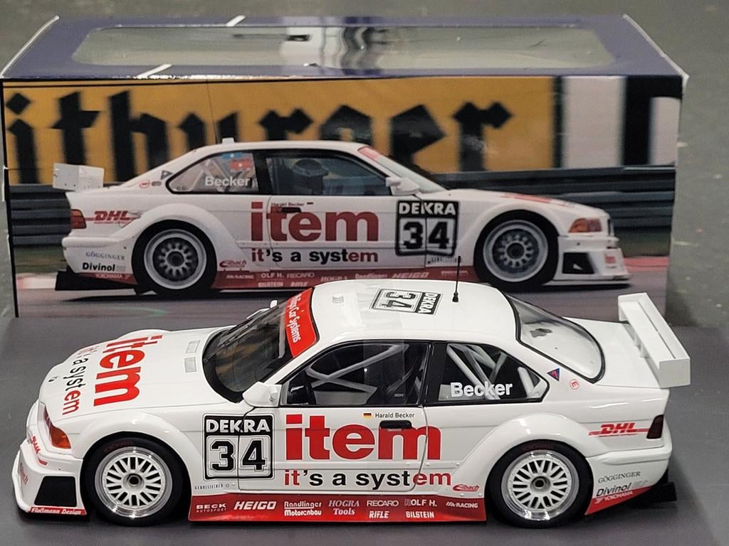 Werk83 BMW E36 325i Coupé DTM 1994 #34 H. Becker, Ophalen of Verzenden, Nieuw, Overige merken
