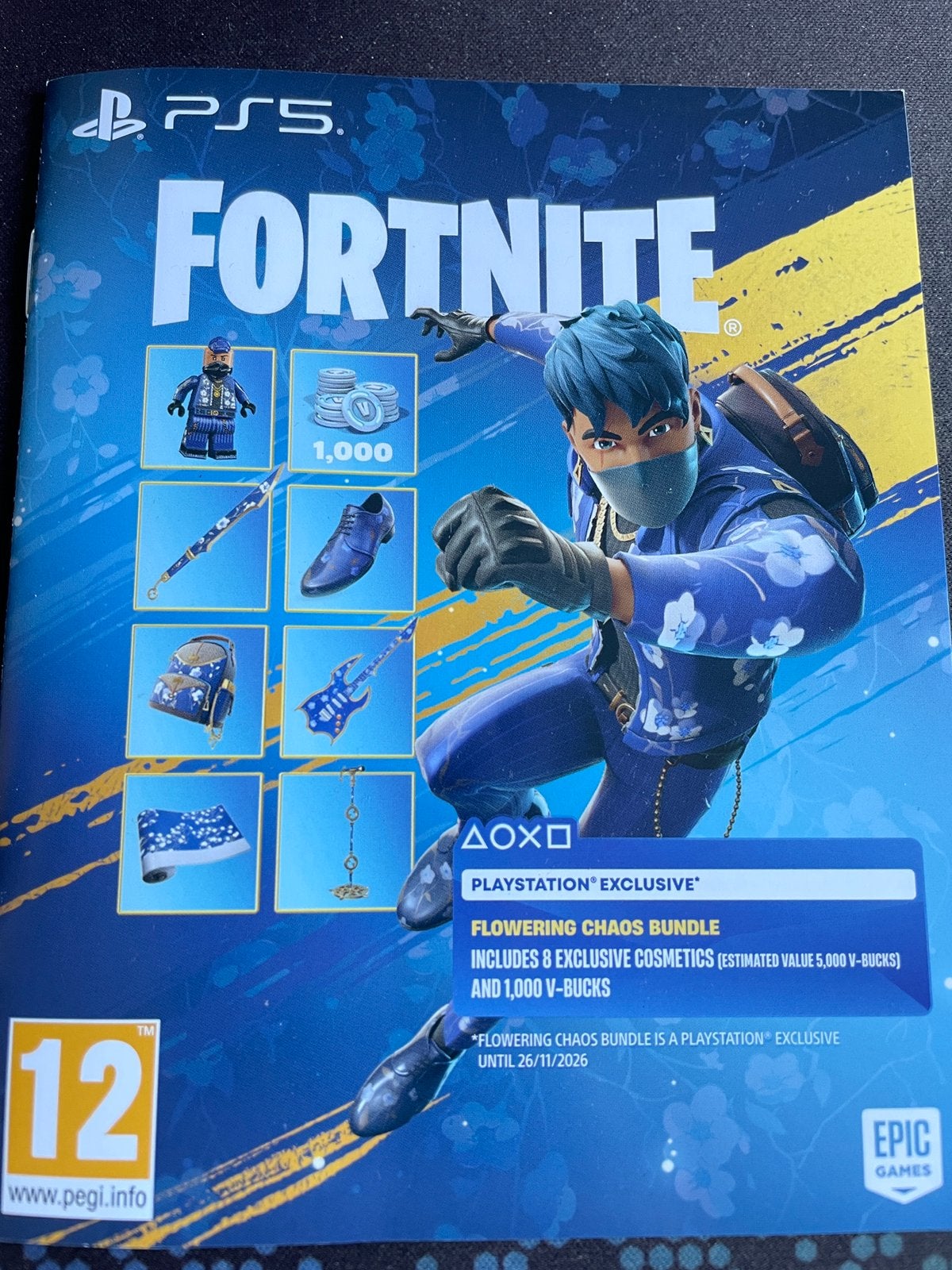 Fortnite Flowering Chaos Bundle PS5, Avontuur en Actie, Online, Nieuw, Ophalen of Verzenden