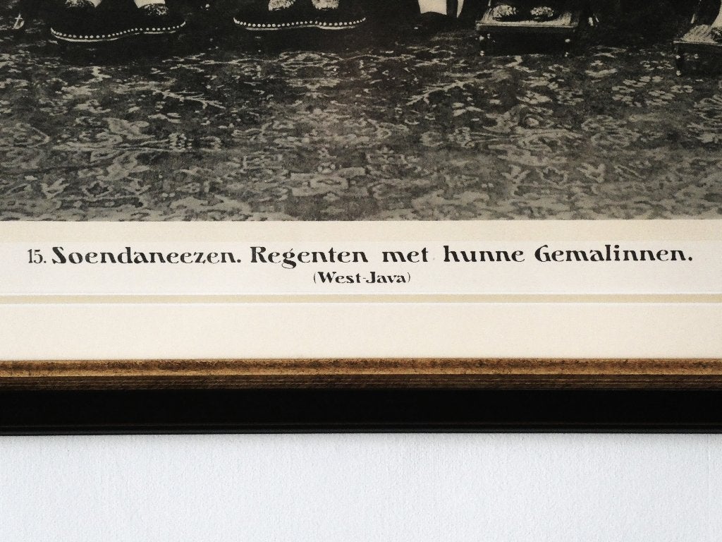 Antieke schoolplaat Nederlands-Indië 1912 Soedaneezen no. 15, Ophalen, Geschiedenis
