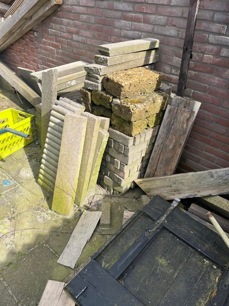 5m2 klinkers, Ophalen, Klinkers, Zo goed als nieuw, Minder dan 5 m²