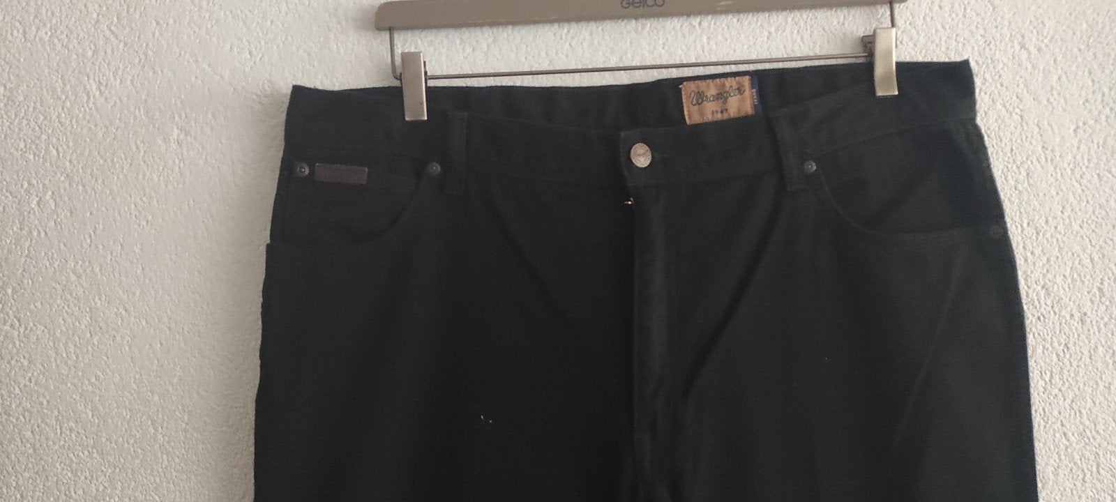 Wrangler Texas Jeans Zwart W40 L34., Kleding | Heren, Spijkerbroeken en Jeans, Zwart, Wrangler, Nieuw, Ophalen of Verzenden