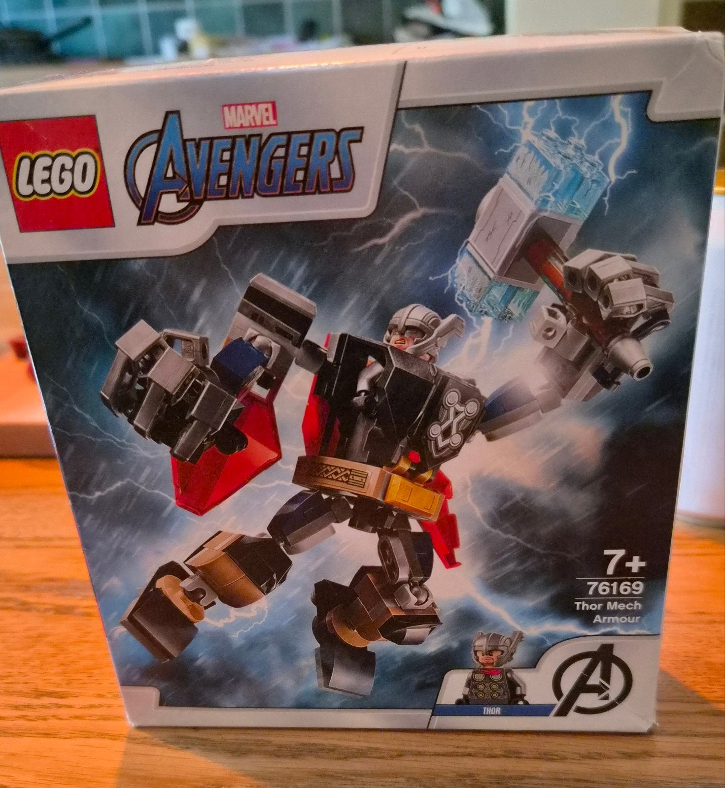 lego 76169 Thor Mech Armour, Kinderen en Baby's, Lego, Inclusief accessoires, Ophalen of Verzenden, Zo goed als nieuw