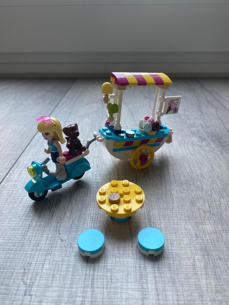 Lego Friends ijskar 41389. Nog in zeer nette staat!, Friends, Ophalen of Verzenden, Zo goed als nieuw, Complete set