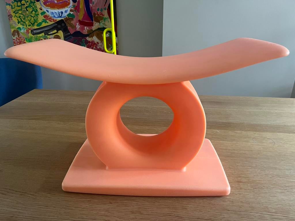 Tam tam krukje van Magis/ Matteo Thun in zalmroze/ oranje, Ophalen, Gebruikt, Kunststof