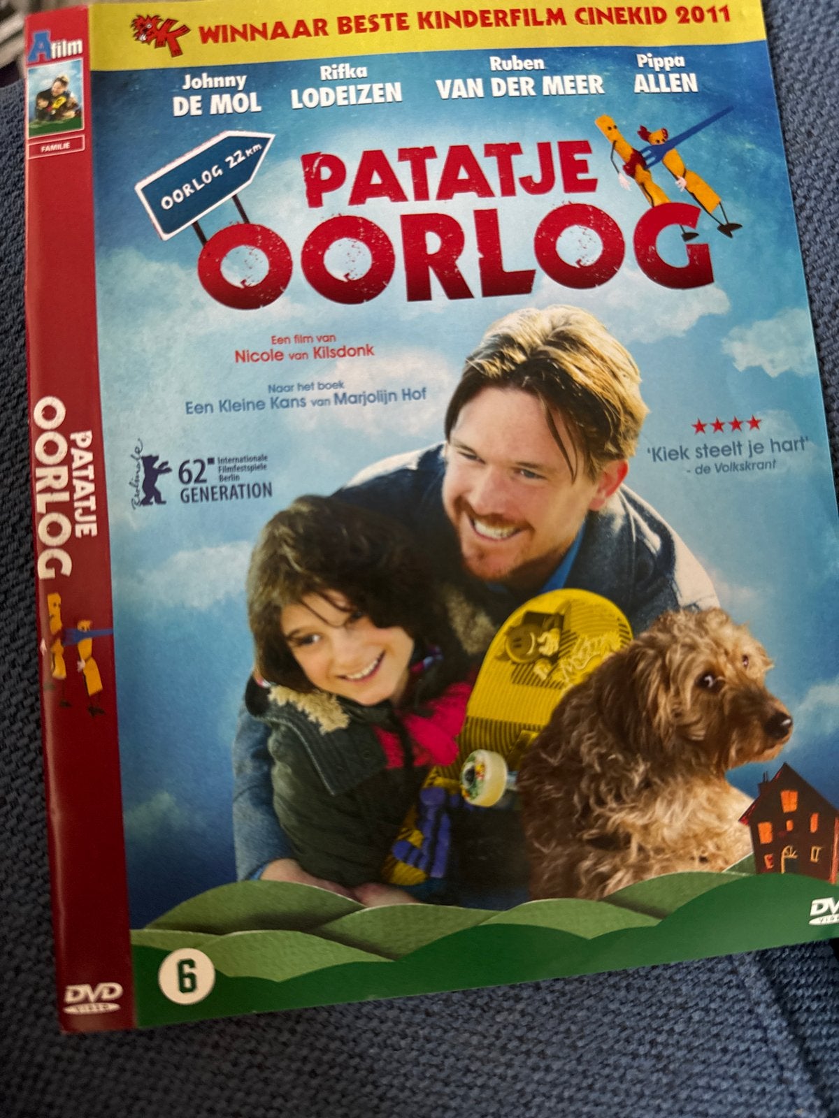 Patatje Oorlog DVD - Winnaar Beste Kinderfilm Cinekid 2011, Ophalen, Gebruikt, Vanaf 6 jaar, Familie