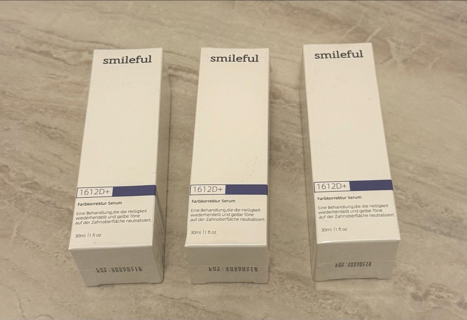 Smileful 1612D+ Kleurcorrector Serum - tandenbleker, Verzenden, Nieuw, Tandpasta