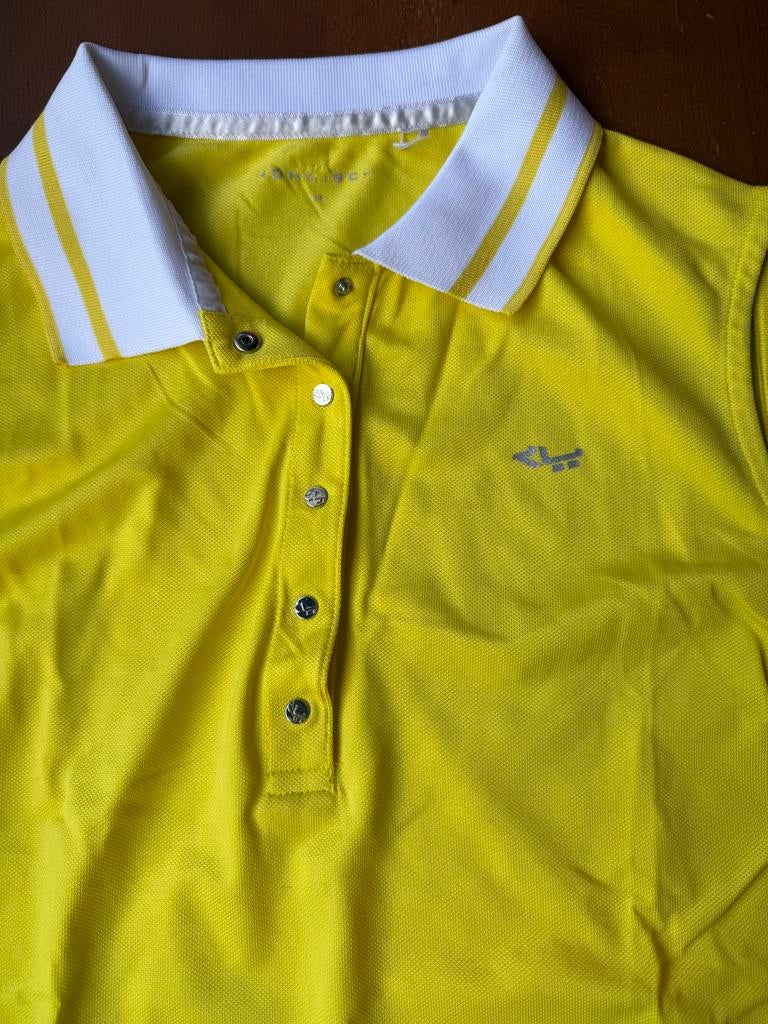 Röhnisch golf shirt mouwloos, geel maat L, Geel, Ophalen of Verzenden, Gedragen, Maat 42/44 (L)