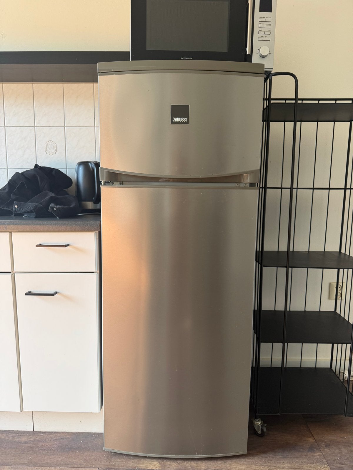 Zanussi Koelkast met Vriezer - Goede Staat, Witgoed en Apparatuur, Ophalen, 150 tot 200 liter, Gebruikt, Energieklasse A of zuiniger