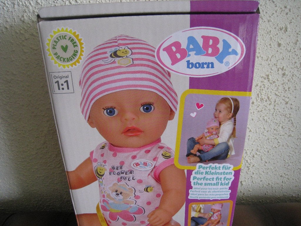 BABY BORN POP 43 CM LENA ZAPF CREATION, Ophalen of Verzenden, Nieuw, Pop