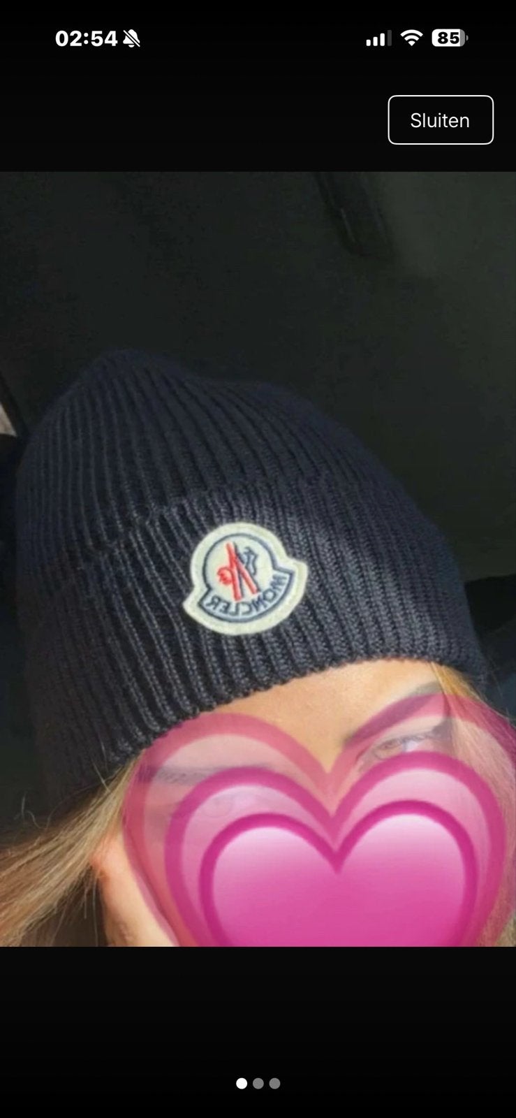 Moncler Muts - Stijlvol en Warm, Ophalen, Nieuw, Muts