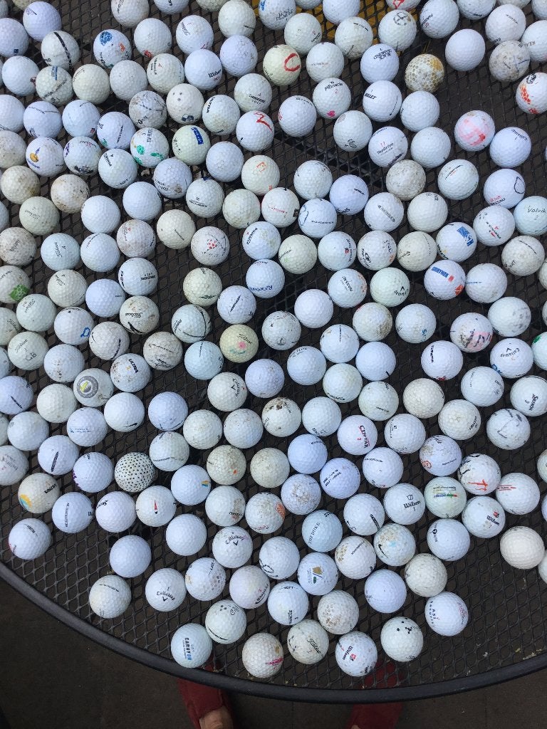 Golfballen (gebruikt), Sport en Fitness, Golf, Ophalen, Gebruikt, Bal(len), Overige merken