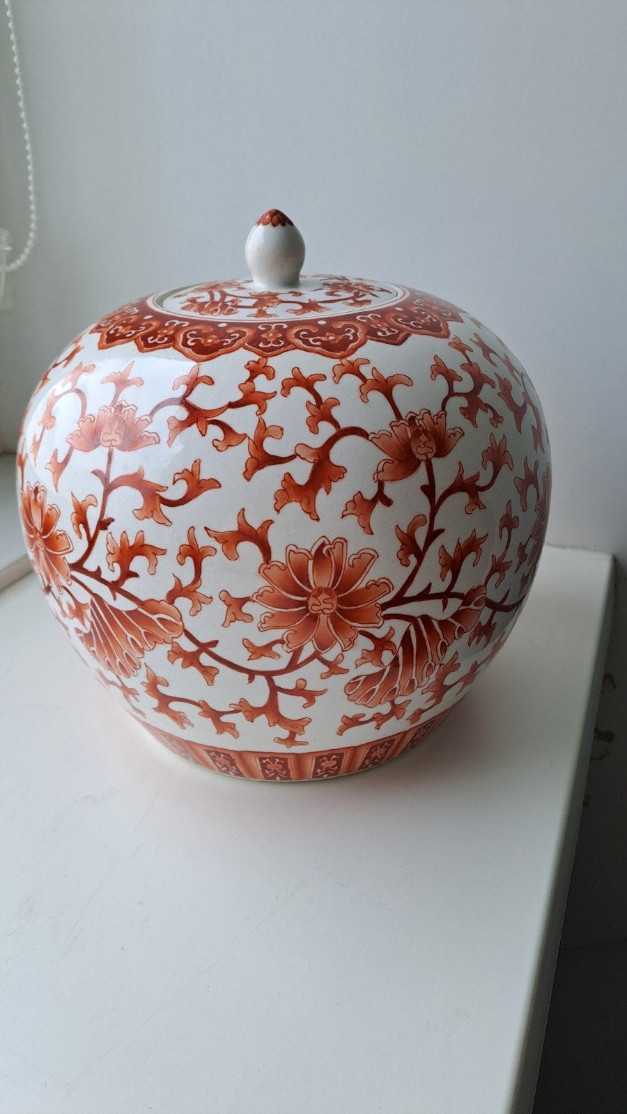 Mooie gave Chinese pot met deksel, Ophalen of Verzenden