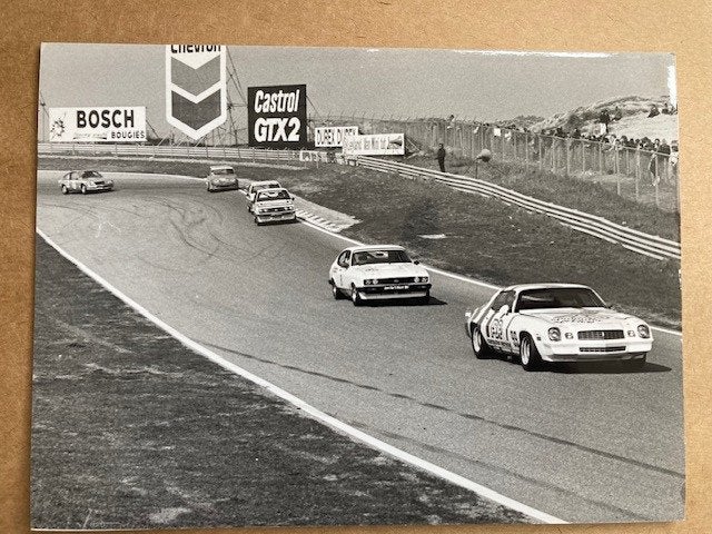 Persfoto races Zandvoort 1980 Ford Capri Chevrolet Camaro, Ophalen of Verzenden, Zo goed als nieuw, Auto's