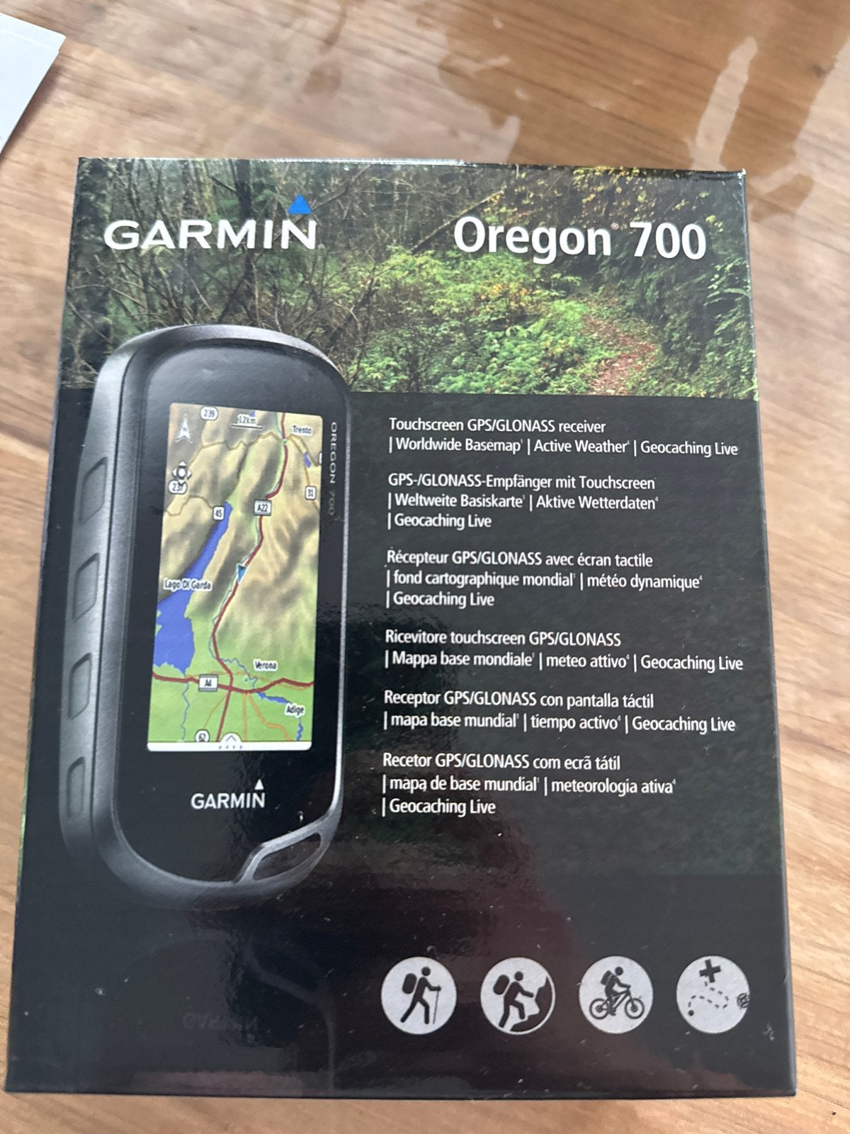 Garmin Oregon 700 GPS/GLONASS ontvanger - geocaching Live, Ophalen of Verzenden, Zo goed als nieuw