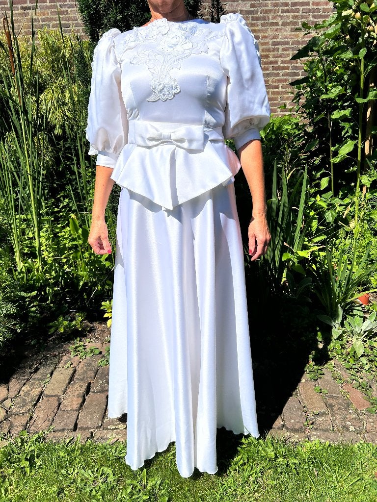 Trouwjurk maat 36, Kleding | Dames, Trouwkleding en Trouwaccessoires, Ophalen, Trouwjurk, Wit, Onbekend