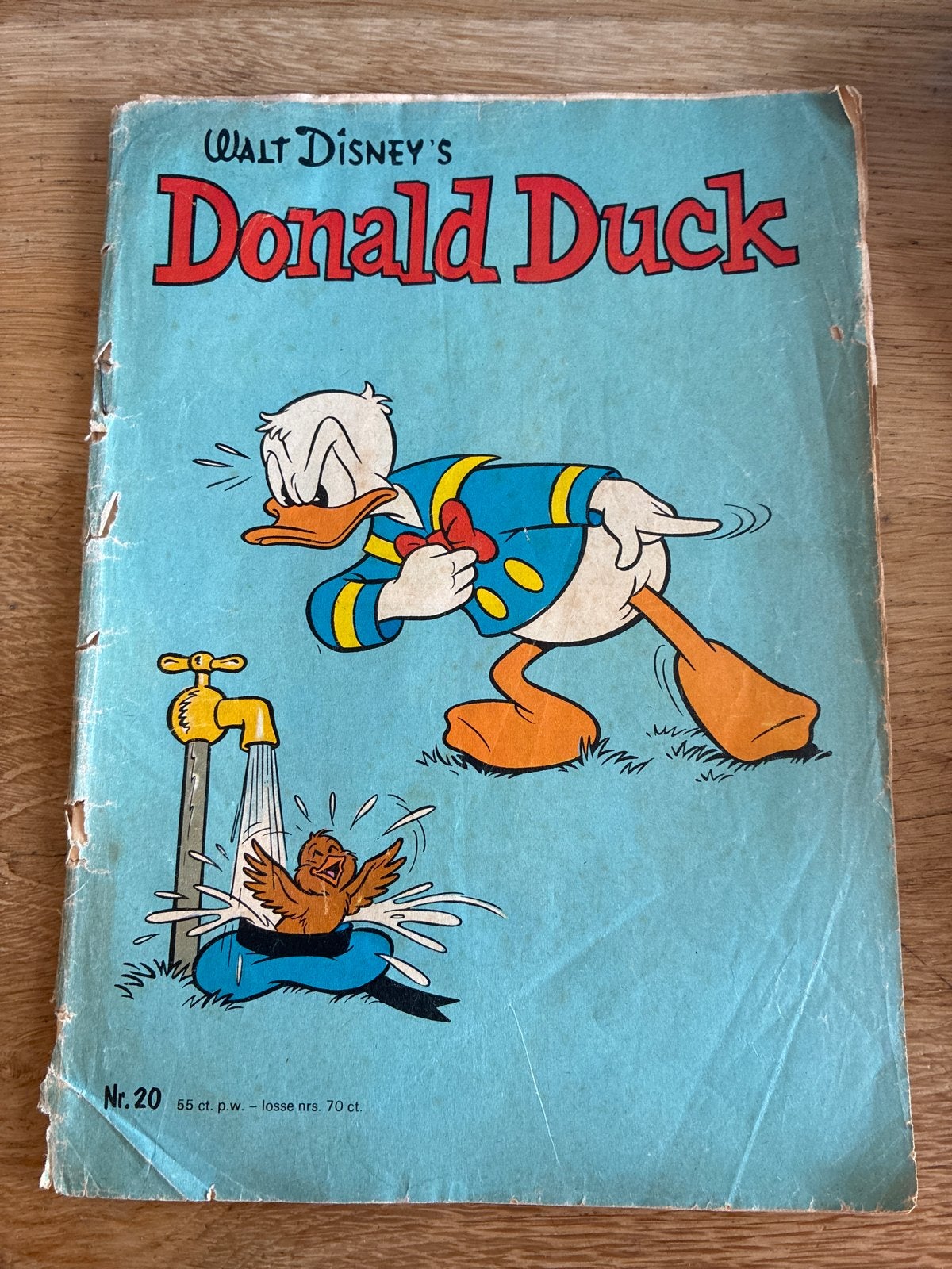 Donald Duck Weekblad Nr. 20 - 12-18 mei 1973, Boeken, Eén stripboek, Ophalen of Verzenden, Gelezen