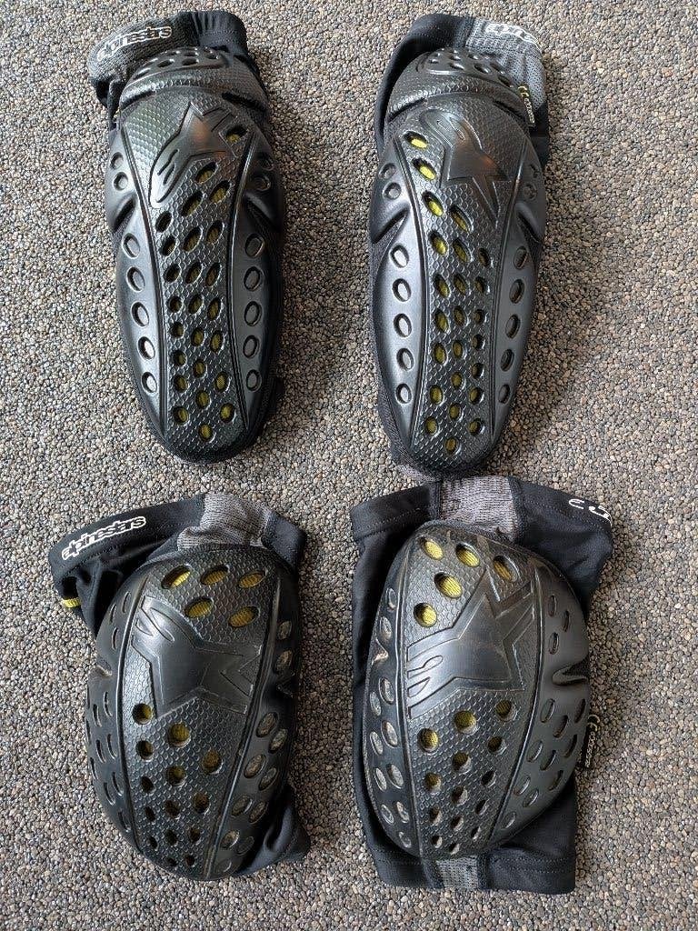 knie en elleboogbeschermers Alpinestar, Ophalen of Verzenden, Zo goed als nieuw, Bescherming, Overige merken