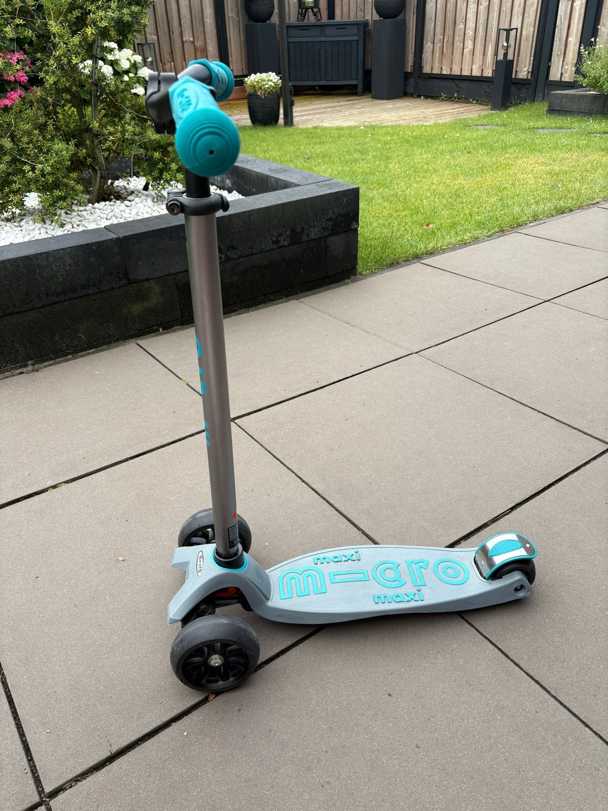Micro Maxi Step - Grijs/Turquoise, Ophalen of Verzenden, Gebruikt, Gewone step