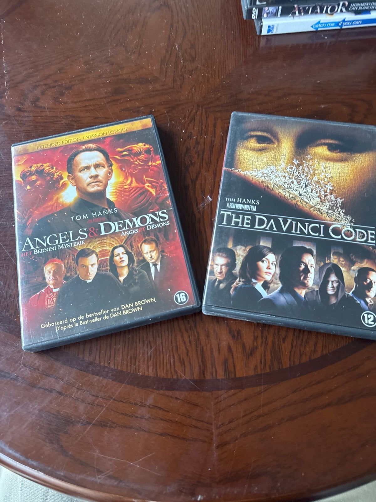 Angels & Demons en The Da Vinci Code DVD's - Tom Hanks, Vanaf 16 jaar, Nederlands, Overige genres, Ophalen of Verzenden