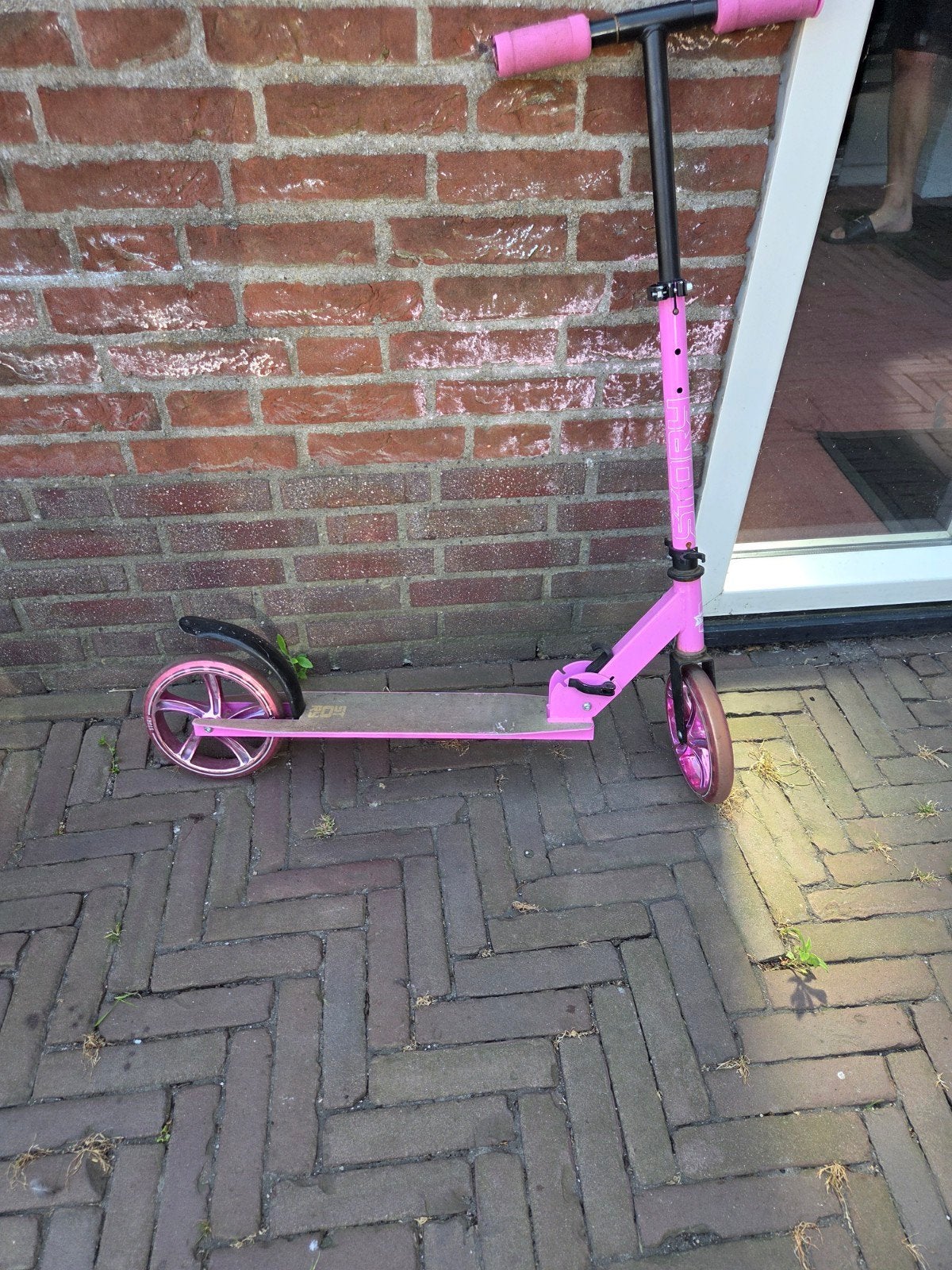 Roze Urban Go step, Ophalen, Gebruikt, Gewone step, Urban Go!