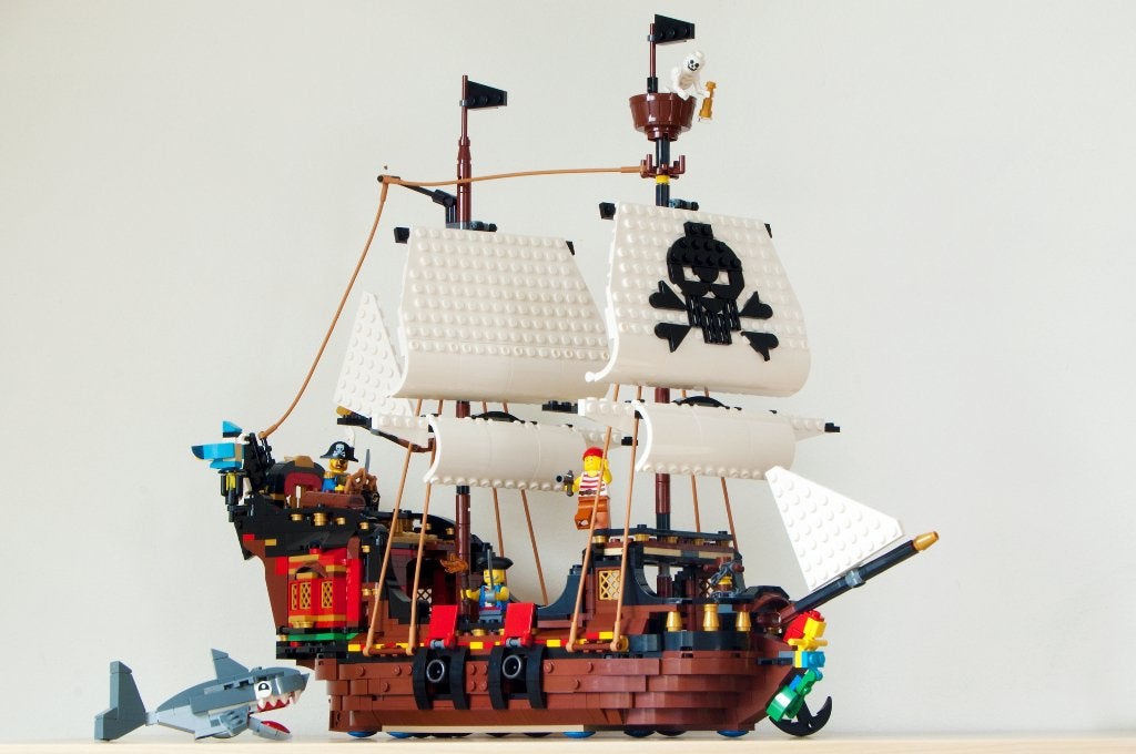 Lego Creator 3 in 1 : Piratenschip 31109, Kinderen en Baby's, Inclusief instructies, Lego, Ophalen of Verzenden, Zo goed als nieuw