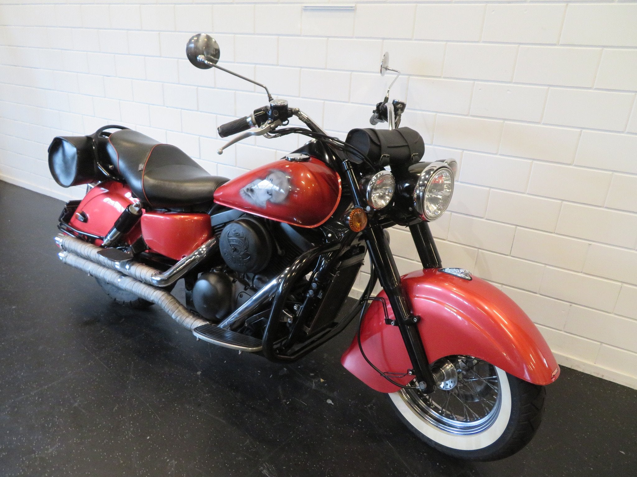 Kawasaki VN 1500 DRIFTER INDIAN CHIEF REPLIC (bj 2001), Chopper, Gebruikt, Bedrijf