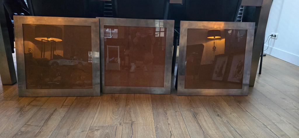 Ikea fotolijst 60x60 cm 3 stuks, Ophalen, Hout