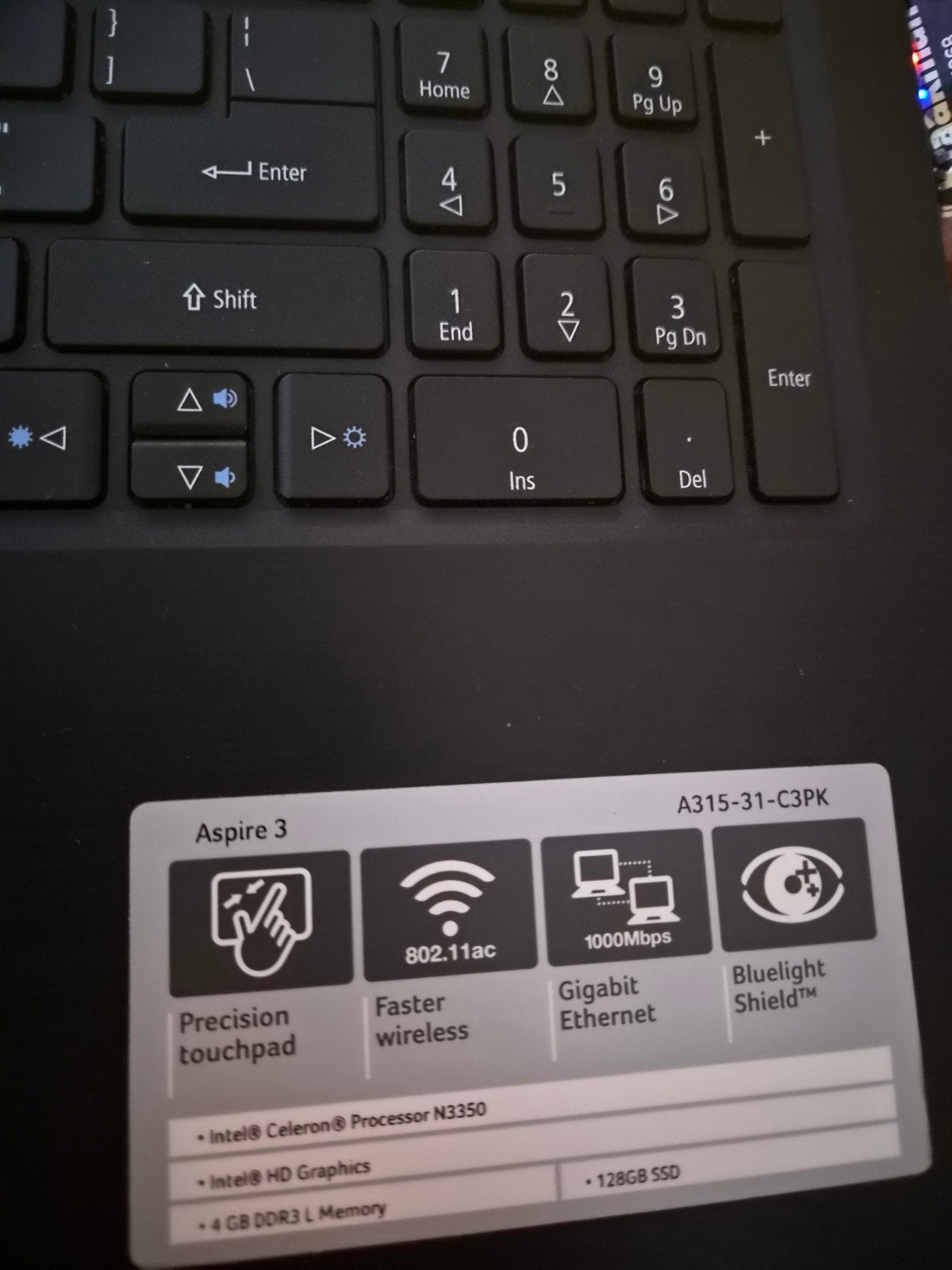 Acer Aspire 3 A315-31-C3PK Laptop - Goede staat