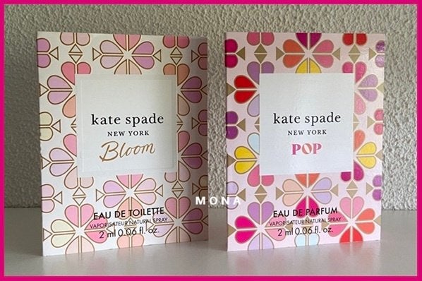 KateSpade set 2 parfum samples proefjes testers monsters, Verzenden, Nieuw