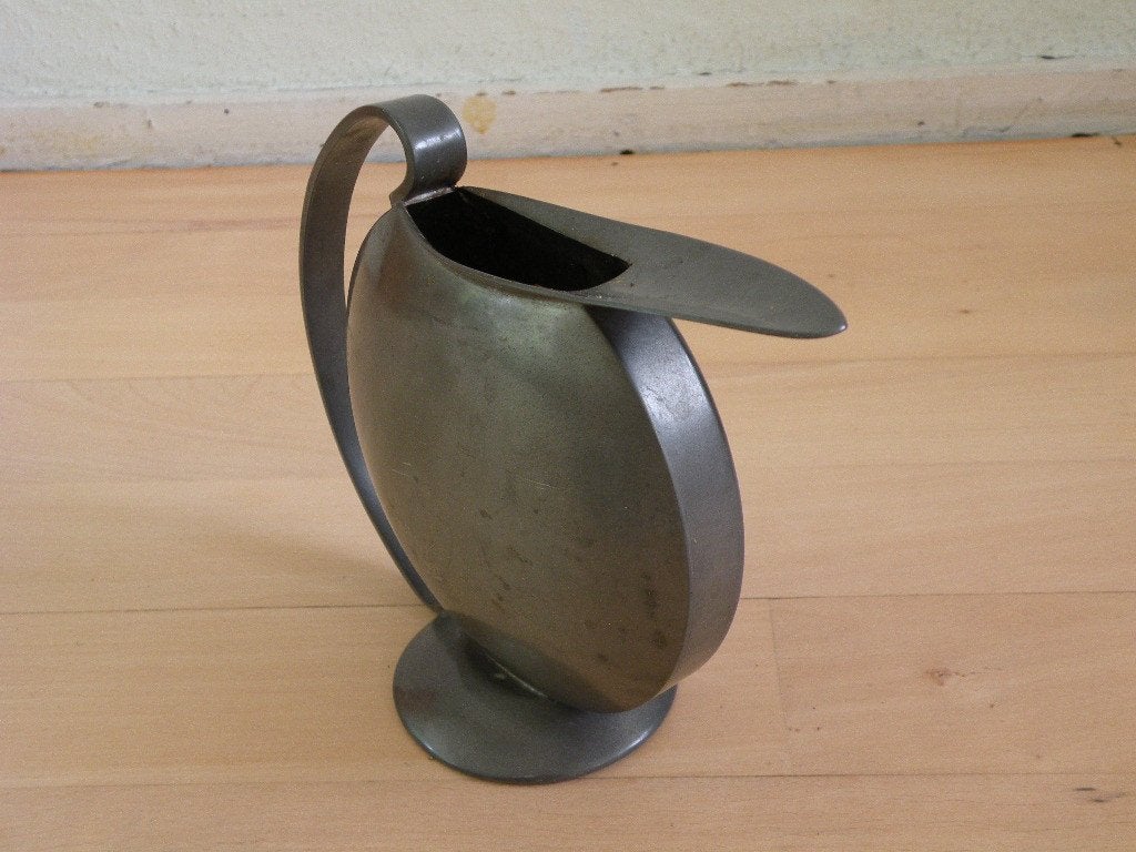 Kannetje.IJzerlo, Art Deco, Amsterdamse School.1920/30, Antiek en Kunst, Antiek | Overige Antiek, Ophalen of Verzenden