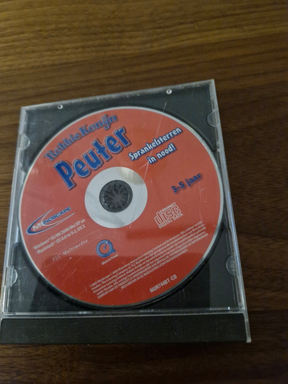Robbie Konijn Peuter: Sprankelsterren in Nood (3-5 jaar), Ophalen of Verzenden, Gebruikt, Overige typen, MacOS
