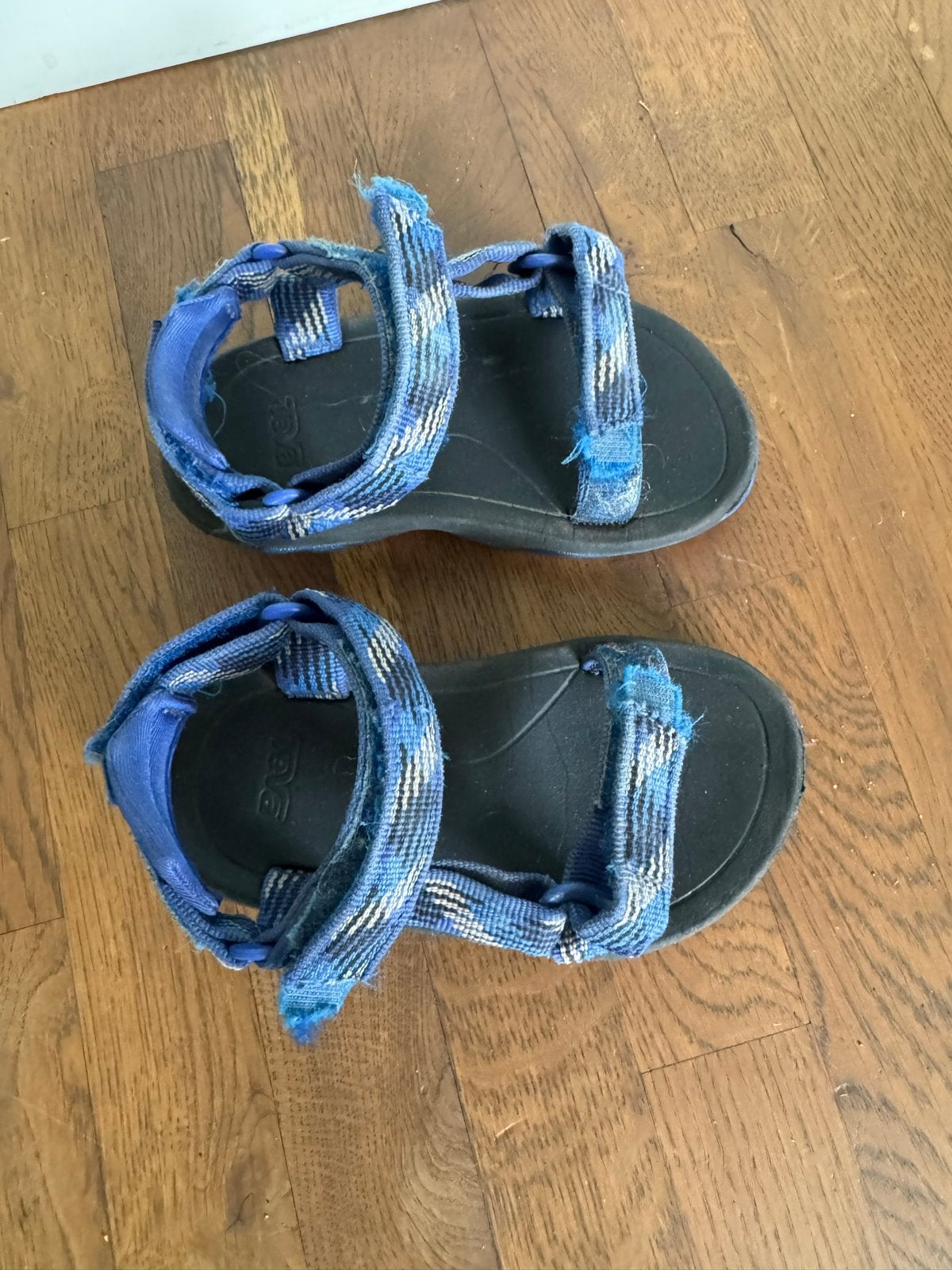 Teva sandalen maat 23, zoollengte 15,5 cm, Ophalen, Gebruikt, Jongen of Meisje, Schoenen