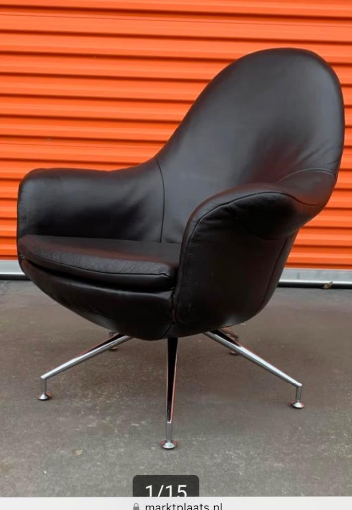 Fauteuil top form, Ophalen, Zo goed als nieuw, 50 tot 75 cm, Leer