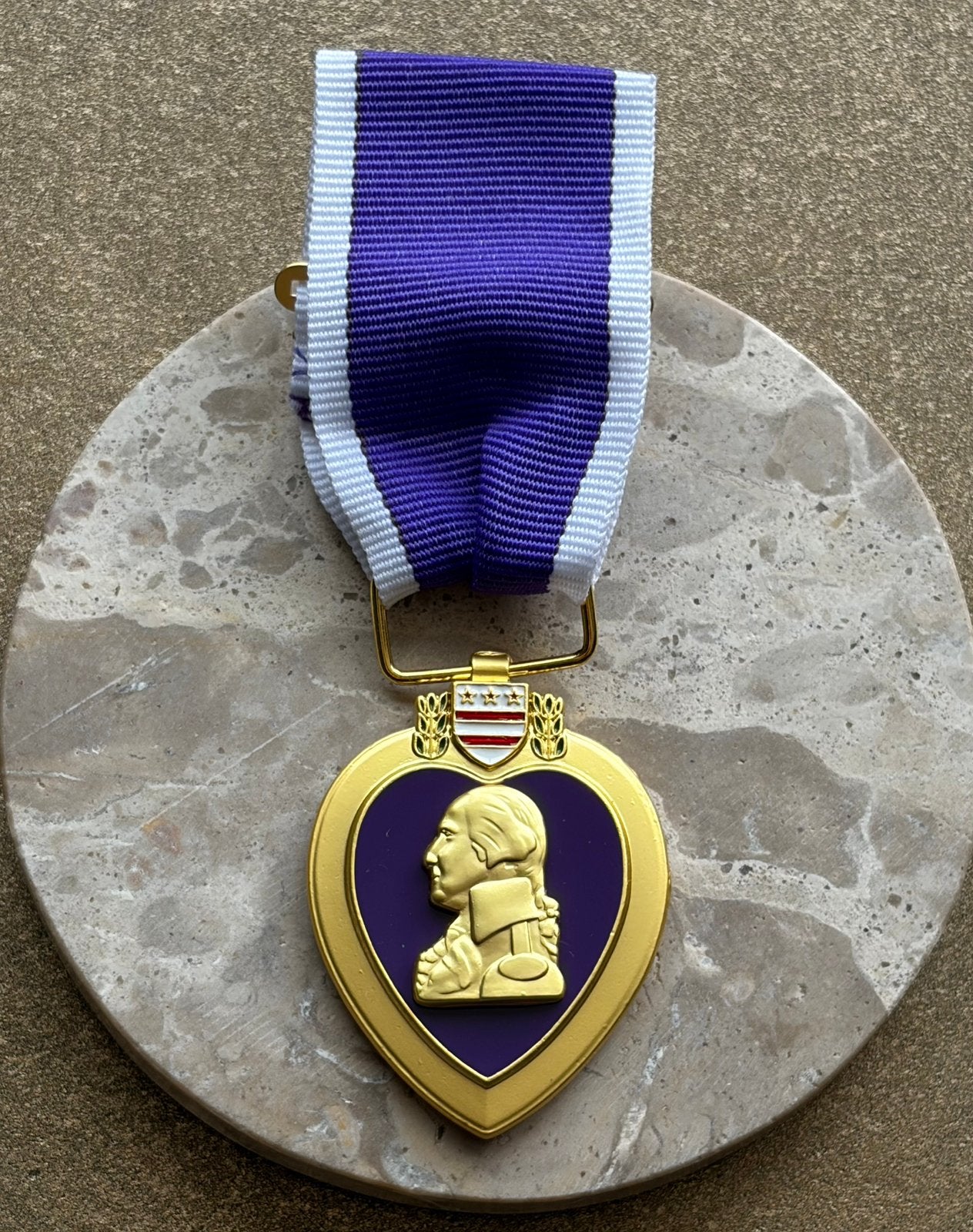 US Army Purple Heart medaille, Ophalen of Verzenden, Landmacht, Amerika, Lintje, Medaille of Wings