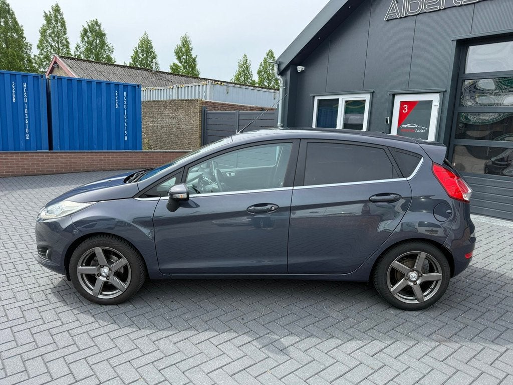 Ford Fiesta 1.6 TDCi Lease Titanium | NAVI | CLIMA | KEYLESS, Voorwielaandrijving, Euro 5, Stof, Gebruikt