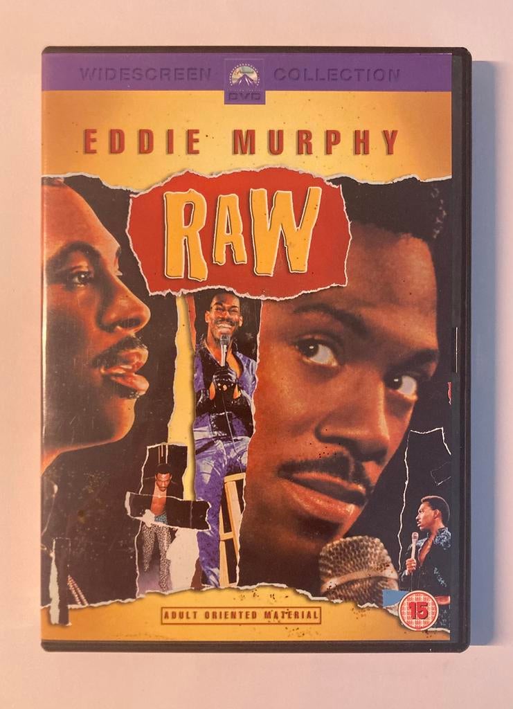Eddie Murphy: Raw, 1987 / DVD / UK import, Vanaf 16 jaar, Ophalen of Verzenden, Zo goed als nieuw, Overige genres