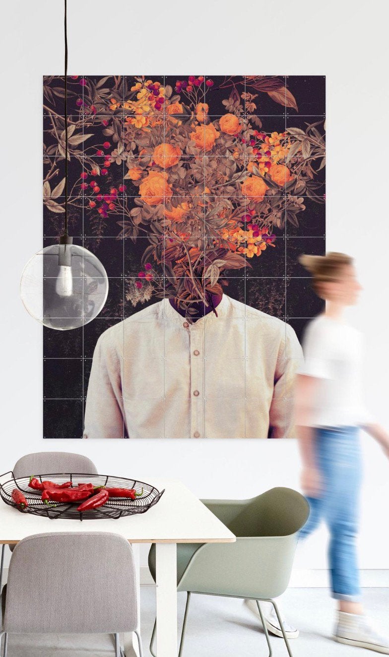 Ixxi Bloom 100x140 cm, Ophalen of Verzenden