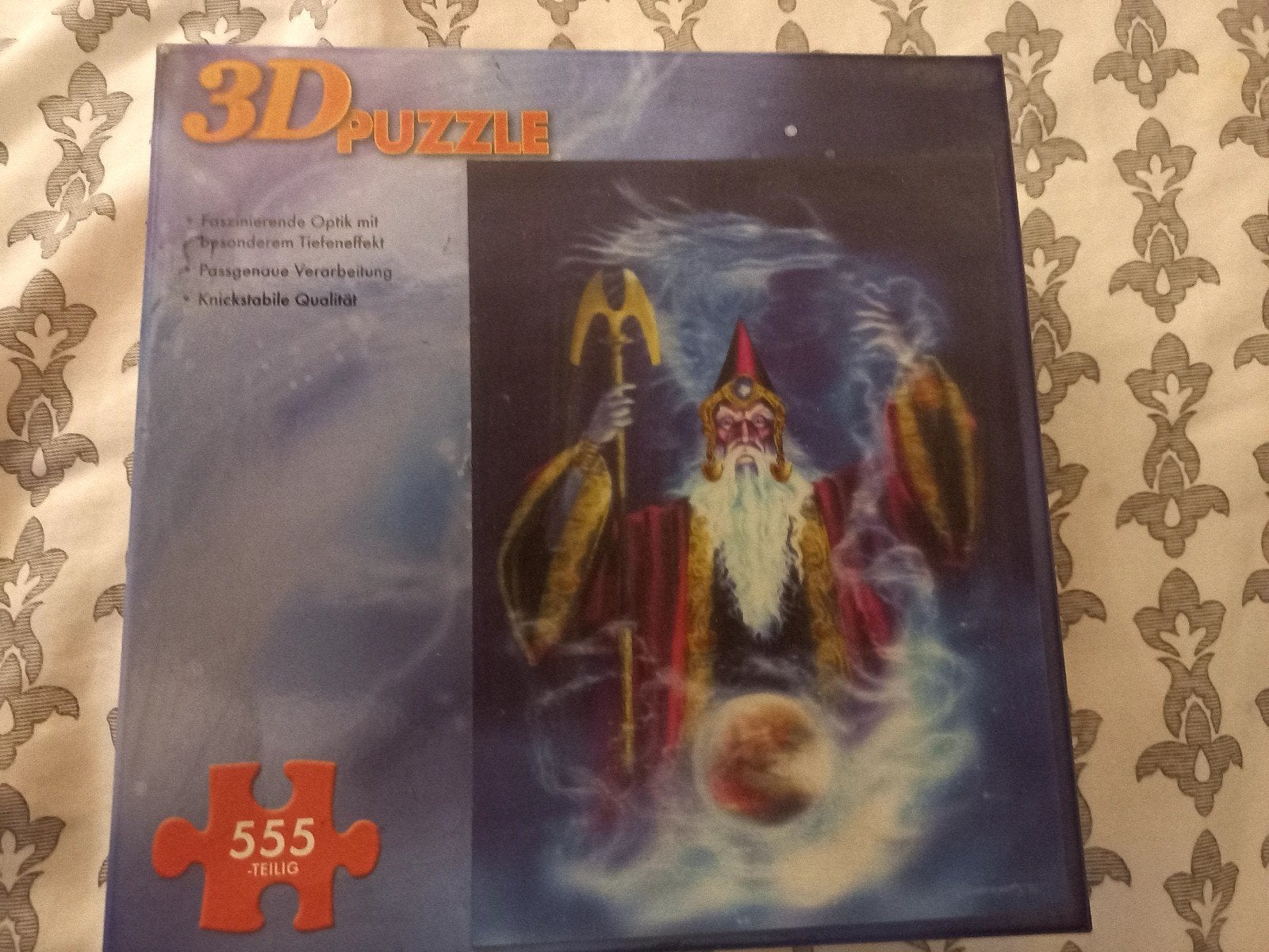 3D-Puzzel 555 stukjes compleet - Magische Tovenaar, Ophalen of Verzenden, Meer dan 50 stukjes, Gebruikt, 6 jaar of ouder