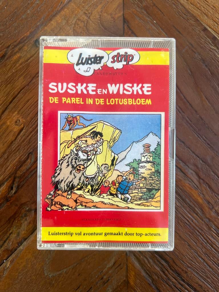 Suske en Wiske de Parel in de Lotusbloem cassette, Cd's en Dvd's, Cassettebandjes, Gebruikt, Kinderen en Jeugd, 1 bandje, Ophalen of Verzenden