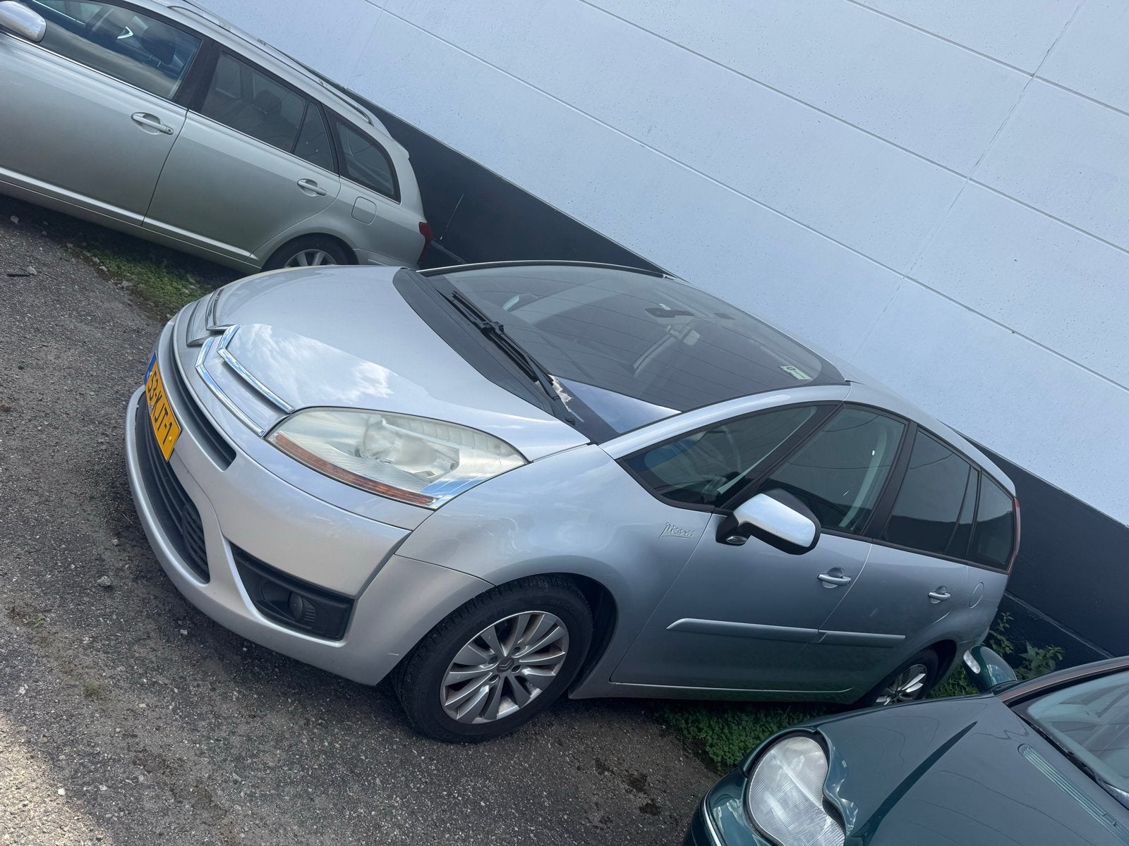 Citroën C4 (Grand) Picasso 1.8 16V 2008 Grijs, Auto's, 125 pk, 4 cilinders, 1749 cc, 7 stoelen